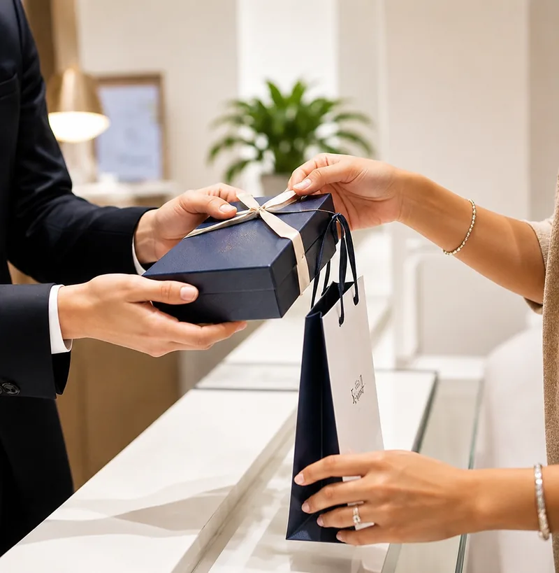 Luxury post-purchase, advocacy and loyalty materials